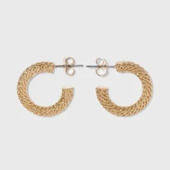 Buy 🔥 Twisted Texture Small Hoop Earrings - A New Day™ Gold 🎁 10 Buy 🔥 Twisted Texture Small Hoop Earrings - A New Day™ Gold 🎁 -Outlet New Day Wear Store unnamed file 1016