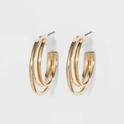 Best reviews of โจ Metal Double Hoop Earrings - A New Day™ Gold ๐ 5 Best reviews of โจ Metal Double Hoop Earrings - A New Day™ Gold ๐ -Outlet New Day Wear Store unnamed file 1085