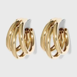 Best reviews of ✨ Multi Tube Hoop Earrings - A New Day™ Gold ❤️ -Outlet New Day Wear Store unnamed file 1089
