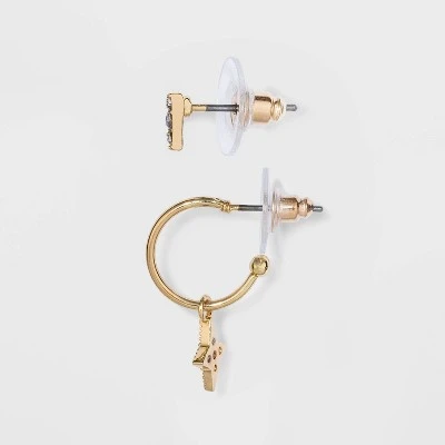 Wholesale ⭐ Cubic Zirconia Stud Earring Set 3pc - A New Day™ Gold ✨ 3 Wholesale ⭐ Cubic Zirconia Stud Earring Set 3pc - A New Day™ Gold ✨