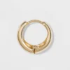 Hot Sale ⭐ Small Hoop Earrings - A New Day™ Gold 🎁 -Outlet New Day Wear Store unnamed file 1154