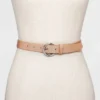Promo ❤️ Women's Round Buckle Belt - A New Day™ Melon Ice ✨ 1 Promo ❤️ Women's Round Buckle Belt - A New Day™ Melon Ice ✨ -Outlet New Day Wear Store unnamed file 117