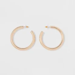 New 🤩 Thick Hoop Earrings - A New Day™ Gold 😀 -Outlet New Day Wear Store unnamed file 1284
