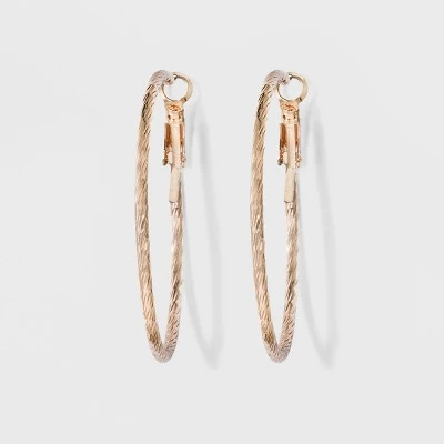 Hot Sale ๐ Textured Hoop Earrings - A New Day Silver โญ 7 Hot Sale ๐ Textured Hoop Earrings - A New Day Silver โญ - Image 5