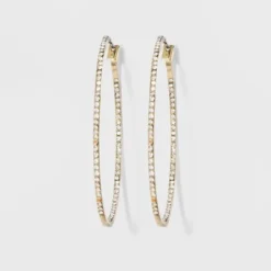 Best Pirce ๐ Hoop with Pave Stones Earrings - A New Day Gold โ๏ธ 12 Best Pirce ๐ Hoop with Pave Stones Earrings - A New Day Gold โ๏ธ -Outlet New Day Wear Store unnamed file 1327