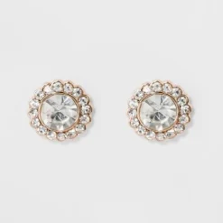 Outlet 😀 Pave Flower Stud Earrings - A New Day™ Silver ✔️ 8 Outlet 😀 Pave Flower Stud Earrings - A New Day™ Silver ✔️ -Outlet New Day Wear Store unnamed file 1335