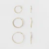 Coupon ❤️ Hoop Earring Set 3ct - A New Day™ Gold ⭐ -Outlet New Day Wear Store unnamed file 1346