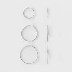 Brand new ✨ Hoop Earring Set 3ct - A New Day Gold ✔️ 9 Brand new ✨ Hoop Earring Set 3ct - A New Day Gold ✔️ -Outlet New Day Wear Store unnamed file 1354