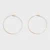 Top 10 ❤️ Large Flat Hoop Earrings - A New Day™ Gold ✔️ 2 Top 10 ❤️ Large Flat Hoop Earrings - A New Day™ Gold ✔️ -Outlet New Day Wear Store unnamed file 1370