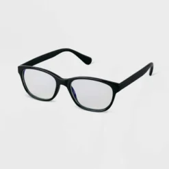 Cheapest 🥰 Women's Square Blue Light Filtering Glasses - A New Day™ Black ✔️
