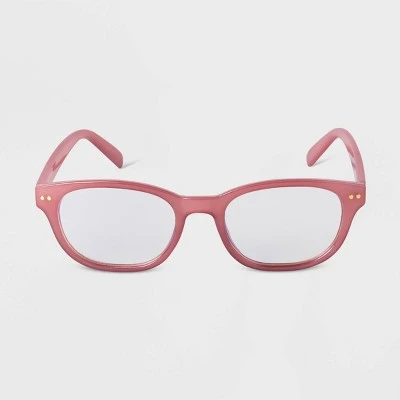 Best deal ❤️ Women's Plastic Square Blue Light Filtering Glasses - A New Day™ Clear ❤️ 4 Best deal ❤️ Women's Plastic Square Blue Light Filtering Glasses - A New Day™ Clear ❤️ - Image 2