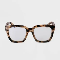 Flash Sale ⭐ Women's Square Blue Light Filtering Glasses - A New Day™ Clear 👍 -Outlet New Day Wear Store unnamed file 1546