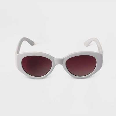Best deal π Women's Plastic Oval π Sunglasses - A New Dayβ’ White β 7 Best deal π Women's Plastic Oval π Sunglasses - A New Dayβ’ White β - Image 5