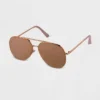 Coupon 👍 Women's Mirrored Aviator 💯 Sunglasses - A New Day™ Rose Gold ✨ -Outlet New Day Wear Store unnamed file 1570