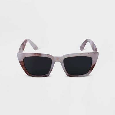 Budget ๐ Women's Angular Rectangle Sunglasses - A New Dayโข Gray โ 5 Budget ๐ Women's Angular Rectangle Sunglasses - A New Dayโข Gray โ - Image 3