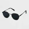 Best reviews of 😉 Women's Metal Round Sunglasses - A New Day™ Black 🥰 -Outlet New Day Wear Store unnamed file 1597