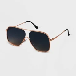 Discount 🎉 Women's Metal Aviator Sunglasses - A New Day™ Gold 👍