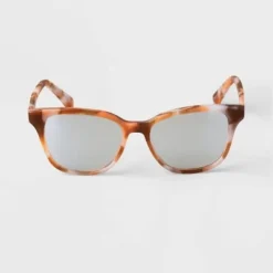 New 🧨 Women's Tortoise Print Square Blue Light Filtering Acetate Reading Glasses - A New Day™ Pink 😍 -Outlet New Day Wear Store unnamed file 1664