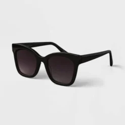Hot Sale ✔️ Women's Acetate Square 👏 Sunglasses - A New Day™ Black ✔️