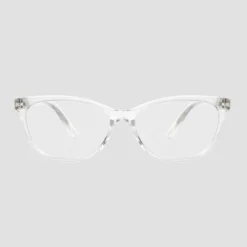 Discount 🤩 Women's Crystal Cateye Blue Light Filtering Glasses - A New Day™ Clear 👍 -Outlet New Day Wear Store unnamed file 1693