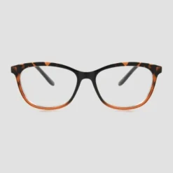 Coupon ❤️ Women's Tortoise Shell Print Butterfly Blue Light Filtering Glasses - A New Day™ Black/Brown 🎁 -Outlet New Day Wear Store unnamed file 1716