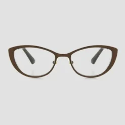 Best Sale 🥰 Women's Cateye Blue Light Filtering Glasses - A New Day™ Dark Brown 🤩 -Outlet New Day Wear Store unnamed file 1737