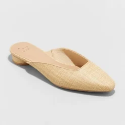 Best Pirce 😍 Women's Mandy Mules - A New Day™ Blush 🔥 -Outlet New Day Wear Store unnamed file 1756