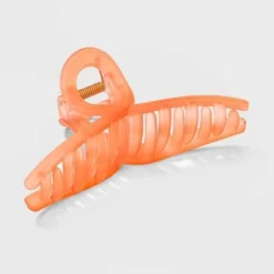 Buy ⭐ Frosted Loop Claw Hair Clip - A New Day™ Coral Orange ❤️ -Outlet New Day Wear Store unnamed file 1871