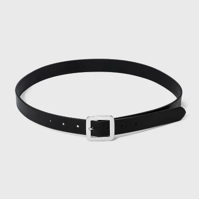 Cheapest 😀 Women's Chunky Center Bar Belt - A New Day™ Black ✨ 9 Cheapest 😀 Women's Chunky Center Bar Belt - A New Day™ Black ✨ - Image 7