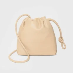 Best Sale 👏 Drawstring Crossbody Bag - A New Day™ Pink ⌛ -Outlet New Day Wear Store unnamed file 1919