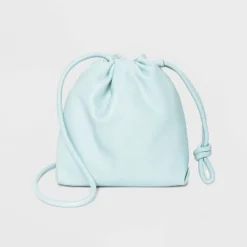 Best Sale 👏 Drawstring Crossbody Bag - A New Day™ Pink ⌛ -Outlet New Day Wear Store unnamed file 1921