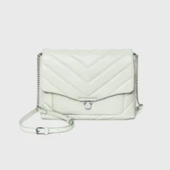 Cheap 👍 Quilted Boxy Crossbody Bag - A New Day™ White 🎉 -Outlet New Day Wear Store unnamed file 1943