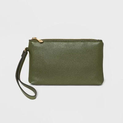 Promo 🧨 Wristlet Pouch Clutch - A New Day™ Olive Green ⭐ 8 Promo 🧨 Wristlet Pouch Clutch - A New Day™ Olive Green ⭐ - Image 6