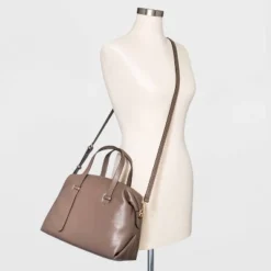 Hot Sale 🛒 Soft Satchel Handbag - A New Day™ Off White 👍 -Outlet New Day Wear Store unnamed file 1985