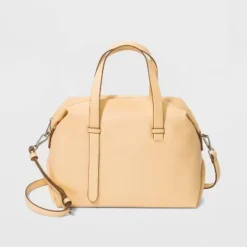 Hot Sale 🛒 Soft Satchel Handbag - A New Day™ Off White 👍 -Outlet New Day Wear Store unnamed file 1986