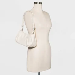 Budget 😍 Double Knotted Shoulder Bag - A New Day™ White 🎉