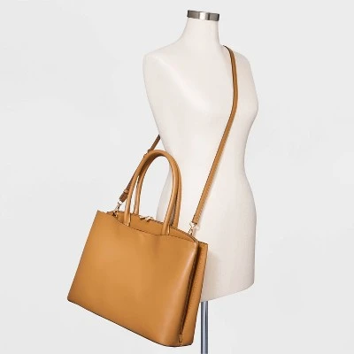 Outlet 🛒 Work Tote Handbag - A New Day™ Black 🥰 3 Outlet 🛒 Work Tote Handbag - A New Day™ Black 🥰