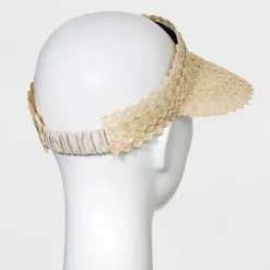 Top 10 🎉 Women's Straw Visor Hat - A New Day™ Olive Green ✔️