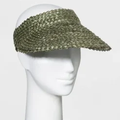Top 10 🎉 Women's Straw Visor Hat - A New Day™ Olive Green ✔️ -Outlet New Day Wear Store unnamed file 2262