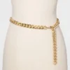 Cheapest 🌟 Women's Chain Belt - A New Day™ Metal 🎁