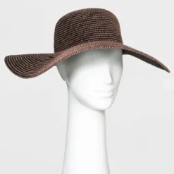 Cheapest ❤️ Women's Wide Brim Straw Hat - A New Day™ Natural/brown 👏 -Outlet New Day Wear Store unnamed file 2294