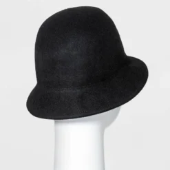 Flash Sale 🎁 Women's Felt Cloche Hat - A New Day™ Black ✨