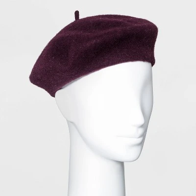 New 🧨 Women's Felt Beret Hat - A New Day™ Yellow 😀 8 New 🧨 Women's Felt Beret Hat - A New Day™ Yellow 😀 - Image 6