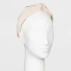 Top 10 ⌛ Top Knot Headband - A New Day™ Beige 🧨 -Outlet New Day Wear Store unnamed file 2362