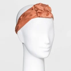 Wholesale ⌛ Textured Satin Knot Headband - A New Day™ Orange 🥰 -Outlet New Day Wear Store unnamed file 2367