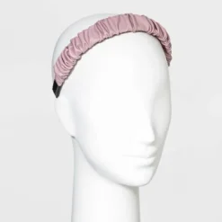 Cheap ✨ Faux Leather Ruched Headband - A New Day™ Ivory 🧨 -Outlet New Day Wear Store unnamed file 2392