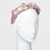 Flash Sale 😉 Satin Puff Scrunch Headband - A New Day™ Tan ✨ -Outlet New Day Wear Store unnamed file 2398