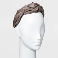Wholesale 🥰 Satin Puffy Knot Headband - A New Day™ Taupe ❤️ -Outlet New Day Wear Store unnamed file 2405