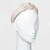 Hot Sale 🎁 Faux Leather Knot Headband - A New Day™ Beige ❤️ -Outlet New Day Wear Store unnamed file 2410