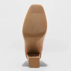 Best deal 🤩 Women's Paula Mule Heels - A New Day™ Cognac 💯 -Outlet New Day Wear Store unnamed file 2529